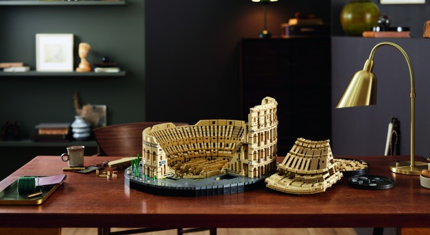 Hatalmas és valósághű lett a LEGO Colosseum készlete