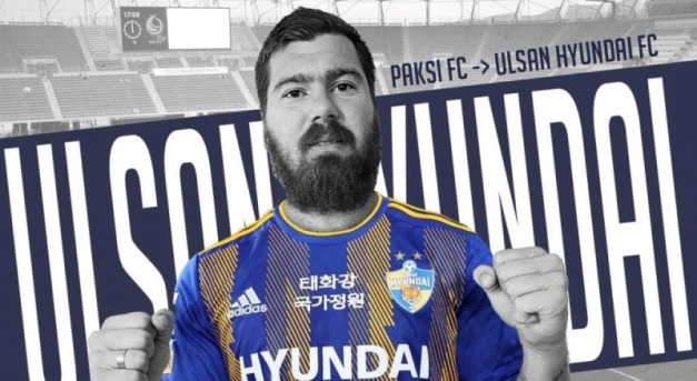 Ádám Martin, a Paks válogatott csatára Dél-Koreában folytatja