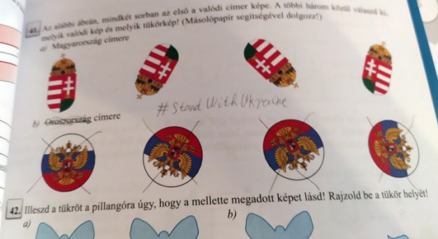 Orosz címer a magyar matekkönyvbe